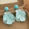 Elegant Flower Earrings Women Pendant Earrings Comfortable Wear Ear Jewelry Suitable for Daily and Formal Occasions Wear