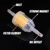 1-6pcs Car Gasoline Oil Filter Pipes Universal Inline Gas Fuel Filter for Small Engine Lawn Mower Motorcycle Accessories 6MM-8MM