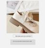 2026 Spring/Autumn Girls' Leather Bow Lace Princess Shoes - Non-slip Stylish Single Shoes for Little Girls