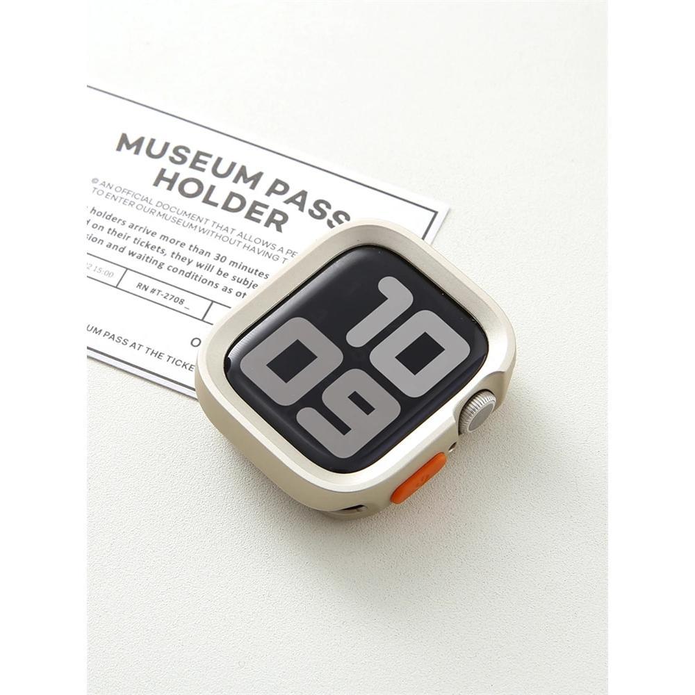 Bumper Soft Silicone Case For Apple Watch Ultra 11 10 9 8 7 6 SE 5 Anti-drop Shockproof Matte Cover For iwatch 49mm 41mm 42mm 46mm 40mm 44mm 45mm