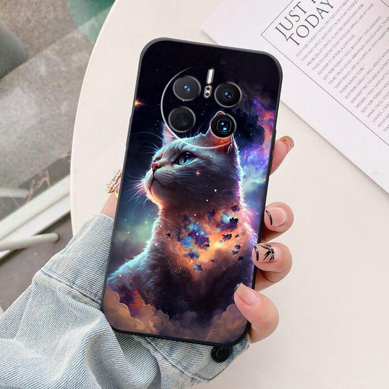 For Huawei Mate50pro 4G Case Colorful Painted Soft Silicone Back Cover For Huawei Mate 50 Mate50 Pro 50pro Shockproof Bumper