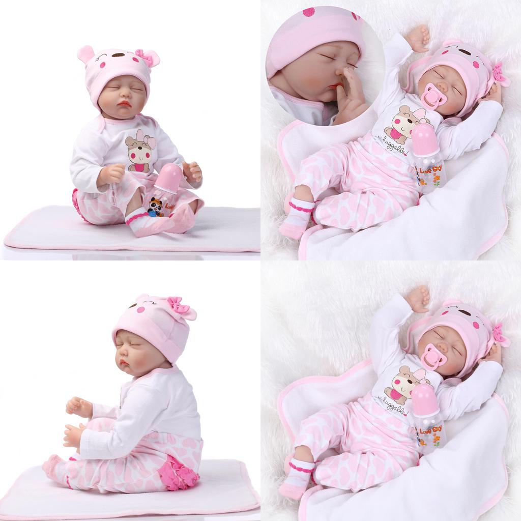 Adorabili Bambole Reborn da Regalo da 22" con Caratteristiche Realistiche e Qualità Artigianale