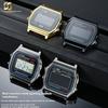 For Casio Small Square Series A158/A159 168 F91modify Stainless Steel Case Accessories and Replace with High-quality Shell