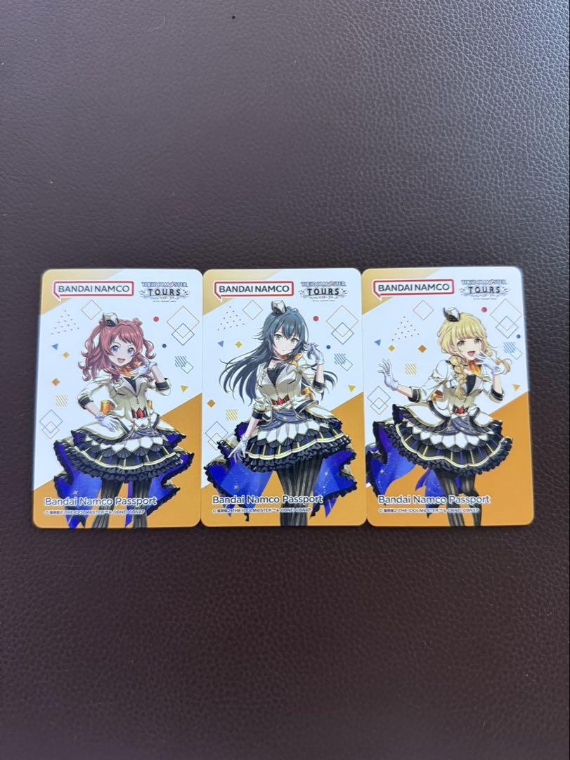 

[Б/У] Idolmaster Tours Banapass Hanaumi Saki Tsukimura Temari Fujita Kotone Tours 4