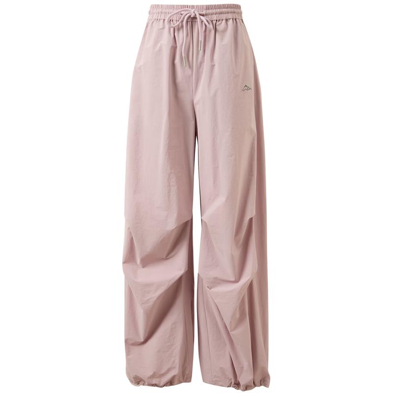 Sancai 2026 Summer High-Waist Parachute Cargo Pants M