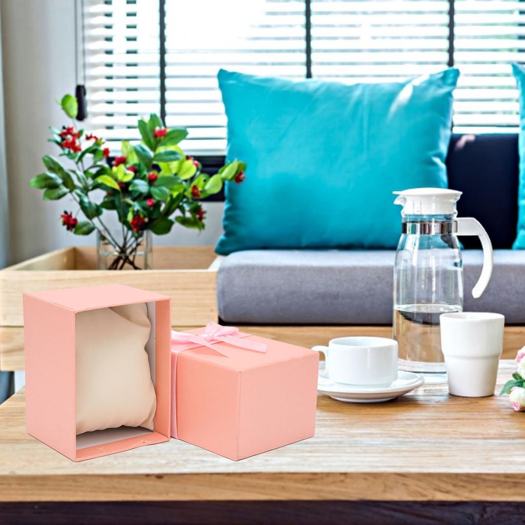 Watch Storage Box Bowknot Watch Case Watch Gift Box for Christmas Anniversary Birthday