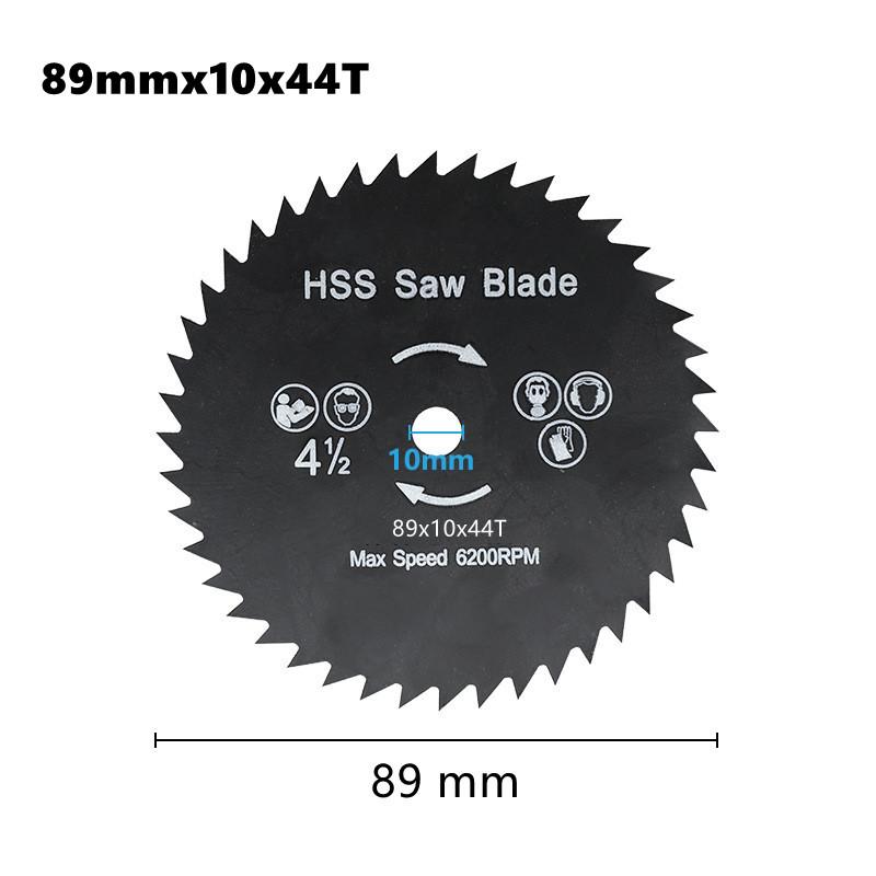 1pcs 85/89/115mm HSS nitride coated circular saw blades for wood and metal cutting, power tool accessories, cutting blades
