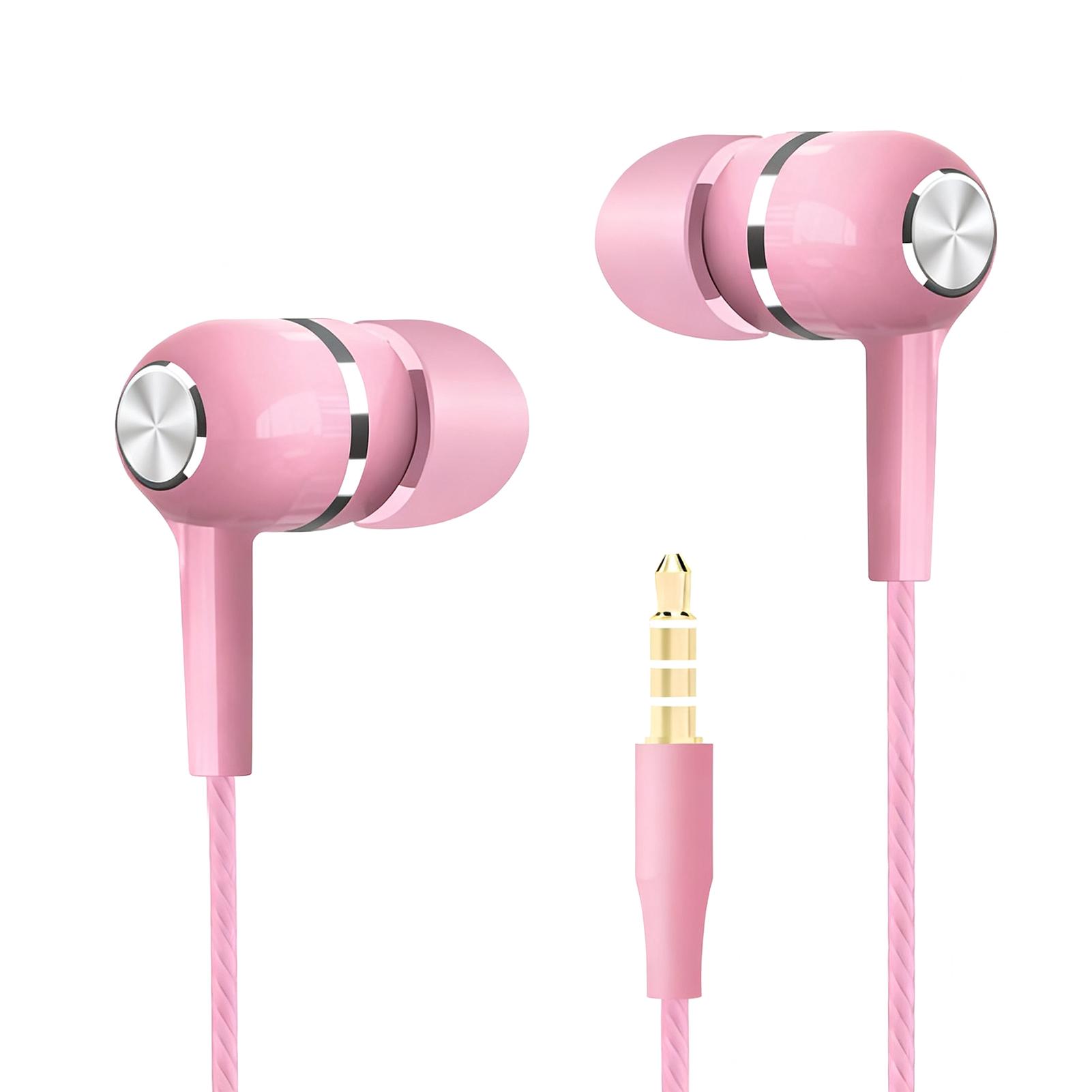 

Wired Sport Earphone Stereo Earbuds with Microphone Good Bass for Laptop PC Mobile Phone Type 2