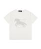 DAUSPICE (Duc) Ga Semi-Crop Short-Sleeve T-Shirt White