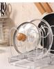 Retractable Pot Lid Rack for Kitchen Countertop Storage