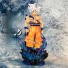 Dragon Ball figurine white haired Wukong free spirited and skilled super large hand figurine model ornament gift giving cool