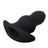 1 Stück Silikon Schwarz Einlauf Anus Plug Dusche Bidet Armatur Kopf Anal Mini Vaginal Anus Reinigungsplug Tragbare Bidetdusche Po-Reiniger