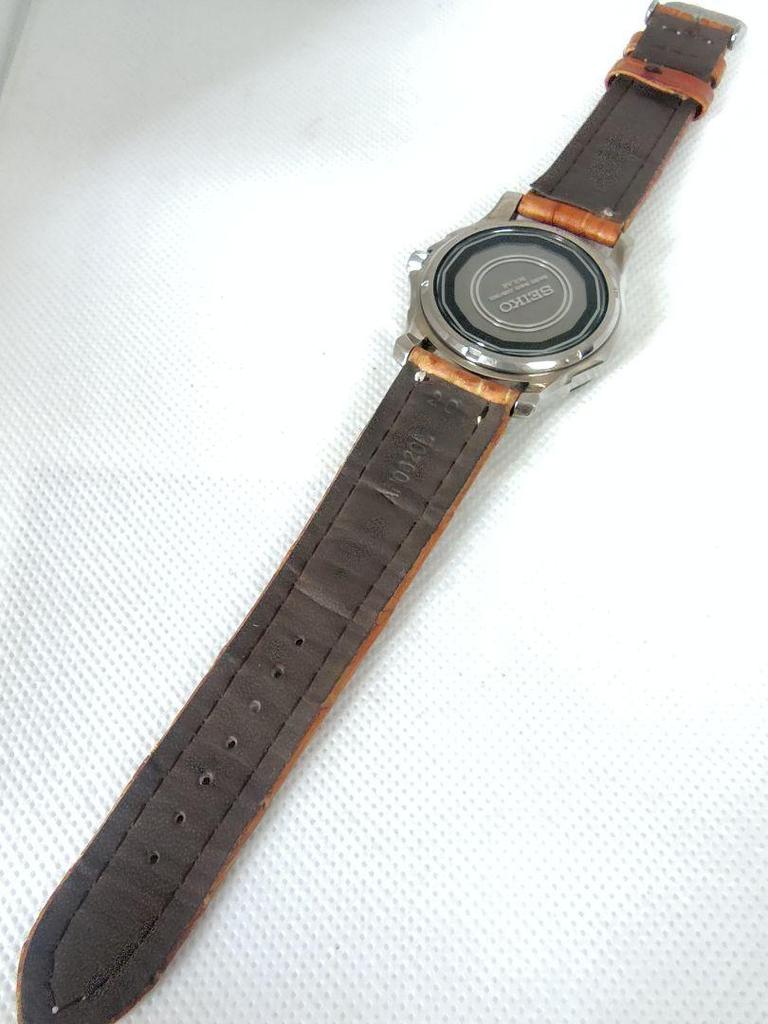 [USED] Seiko Brightz Titanium 7B22-0BG0 Radio Solar Watch