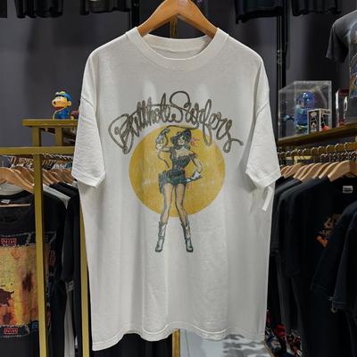 1988 Butthole Surfers Cowgirl Aged T-Shirt White S