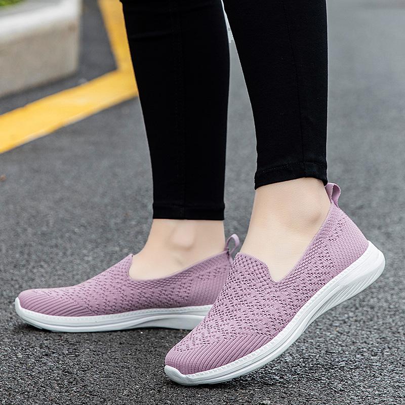 Fashion Women's Soft Soled Shoes, Women's Casual Mesh Shoes, Sports and Leisure Shoes, Women's Vulcanized Shoes, Women's Low Heels