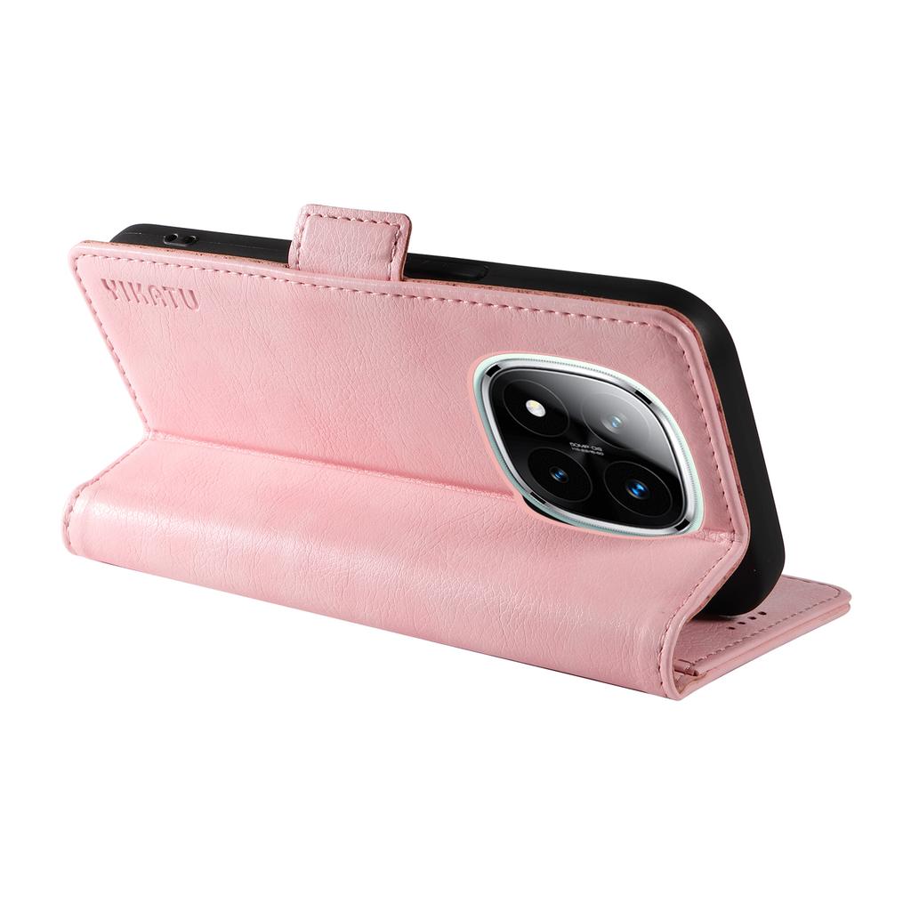 YIKATU YK-007 For Xiaomi Redmi Note 14 Pro+ 5G/Note 14 Pro 5G/Poco X7 5G Case Side Buckle PU Leather Phone Cover Litchi Texture
