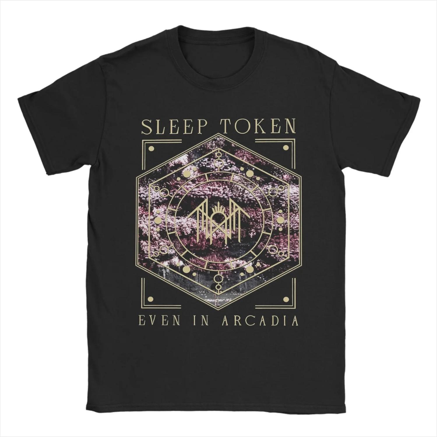 

All Seasons Sleep Heavy Band Tokens T Shirt For Unisex Cotton Tee Shirt Short Sleeve Clothes S