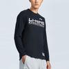 Li Ning Cba Series Logo Print Crew Neck Pullover T-Shirt Men Tops Black ATLR099-2