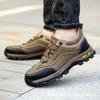 Four Seasons Men's Breathable Safety Work Shoes - Anti-Smash, Anti-Puncture, Insulated, Low-Top Construction Footwear