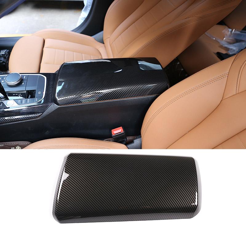 ABS Carbon Fiber Interior Kit Dashboard Console Gear Shift Panel Decoration Cover Trim Stickers For BMW 3 Series G20 -