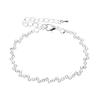 Bridal Jewelry Set With Crystal Necklace Earrings Bracelet For Women Wedding Accessories