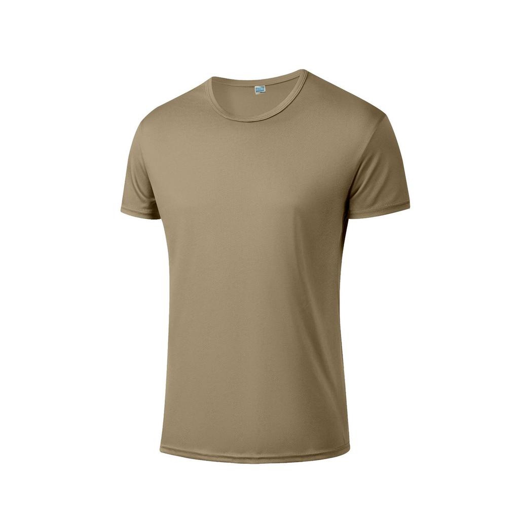Men's and Women's Quick-Dry Mesh Neck T-Shirt for Running, Fitness and Outdoor Sports