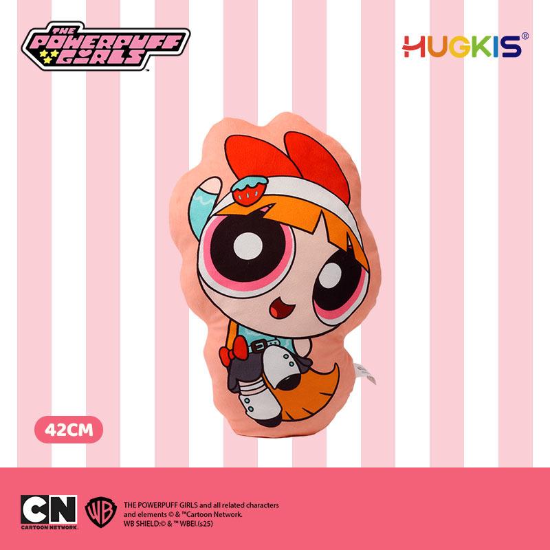 The Powerpuff Girls Vitality Series Cartoon Plush Double-Sided Pillow Cushion