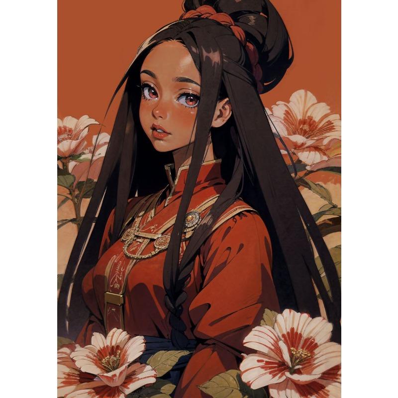 Sexy Anime Female Painting Canvas Poster Wall Art Pictures for Living Room Boy Bedroom Playroom Game Room Bar Modern Home Decor