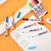 12-Color Erasable Water-Based Whiteboard Markers - Creative, Washable for Students and Offices