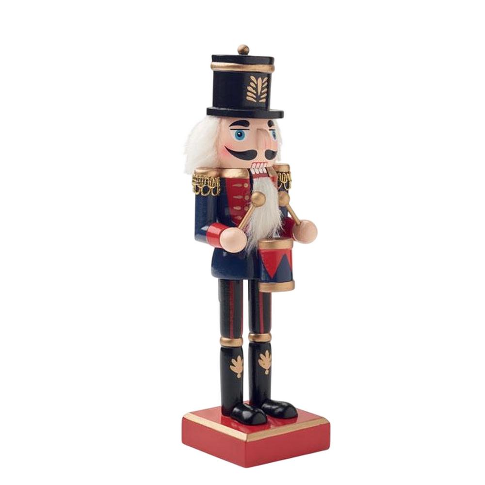 MidOcean Jolly Crunch Wood Nutcracker Ornament
