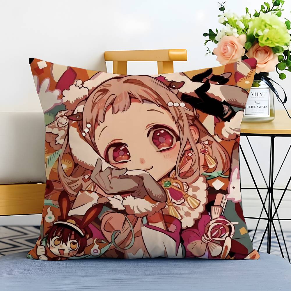 Love T-Toilet-bound Hanako-kun-MT Pillow Case Printed Brushed Fleece Pillow Baby Skin-Touch Eco-Friendly Dye-Sublimat
