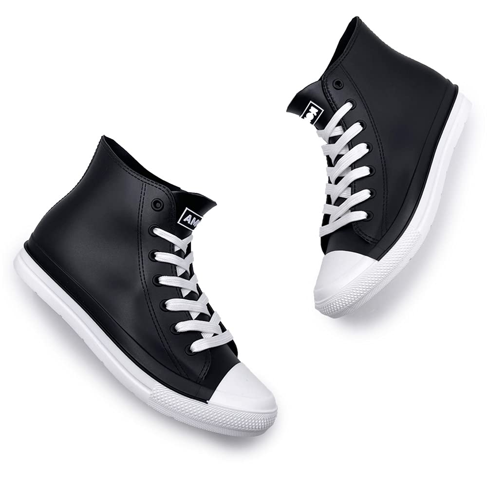 Amozi and Rain Rain Rain Waterproof Rain Shot Rain Fully Perfect for School and Rainy Size Men's Women's Boots, Shoes, Sneakers, Boots, Boots,
