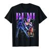 Rumi Kpop Dämonenjäger Mira Zoey Anime T-Shirt Für Männer Frauen 100% Baumwolle T-Shirts Kurzarm Tops 1027-4