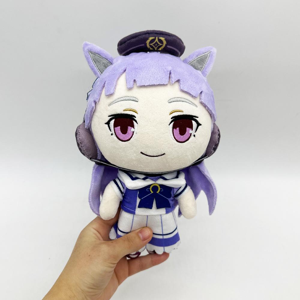 Anime Agnes Tachyon Cartoon Uma Musume Plush Toy Cute Stuffed Plushie Pillow Doll for Kid Birthday Christmas Gift