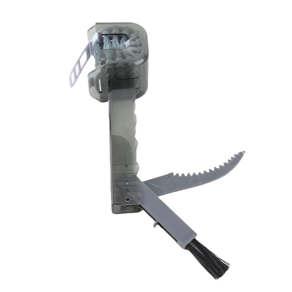 Bisiklet Zinciri Çoklu?Fonksiyonel Temizlik Aletleri Seti Zincir Temizleyici Yumuşak Fırça Sünger Kiti