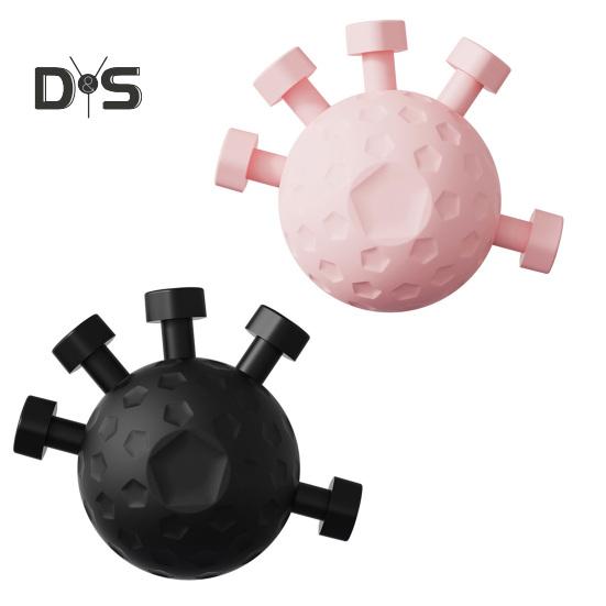 2Pcs Finger Grip Strengthener Five Finger Grip Training Ball Grip Strength Trainer Exerciser Hand Rehabilitation Workout Equipment