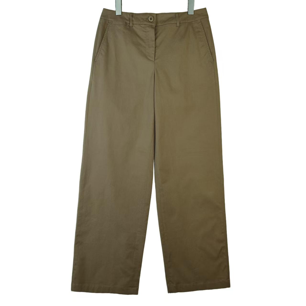 

JSL406 Women s Fashionable Slimming Casual Straight-Leg Trousers Medium зелений