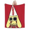 Coperta Morbida Peluche Chikn Nuggit Coperta Plaid in Flanella per Bambini per Divano Sedia Morbida Calda Qualità Copriletto Idea Regalo