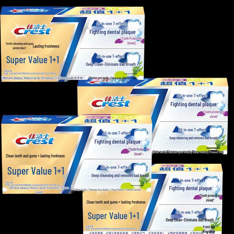 

Crest 7-Effect Whitening & Deep Clean Toothpaste Multi-Pack