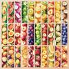32pcs, Fruit Collection Bookmarks, Back to School Season, Christmas, Halloween, Suitable for Teachers, Readers, and Birthdays.