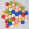 6Pcs Crack Christmas Ball Ornament Candy Color Xmas Tree Hanging Christmas Tree Pendant  for Home