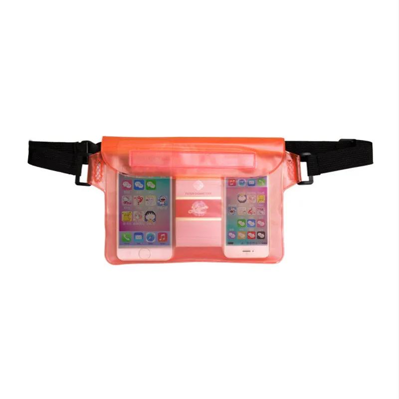 High Quality Waterproof Sealing Swimming Bag Large Size Translucent Underwater Dry Protection Bag For Iphone Mobile Phone Pouch