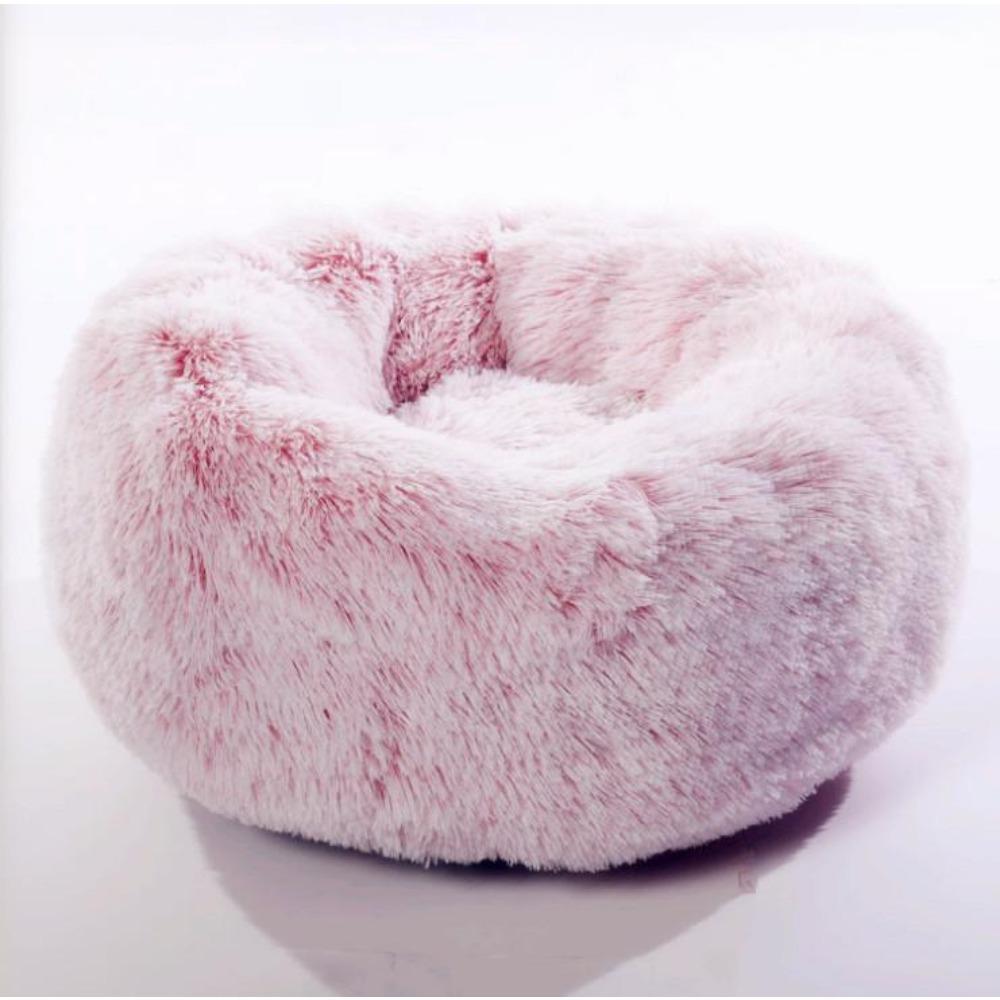 Creative Plush Warm and Breathable Circular Dog Bed Cat Bed Pet Bed Winter Thick and Comfortable Dog Bed Dog Mat Pet Supplies