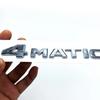 Per Mercedes Benz A B C E G S ML SL CL GLA CLA Classe AMG 4MATIC 4 MATIC Bagagliaio Cromo Nero Opaco Lettere Emblema Distintivo adesivo
