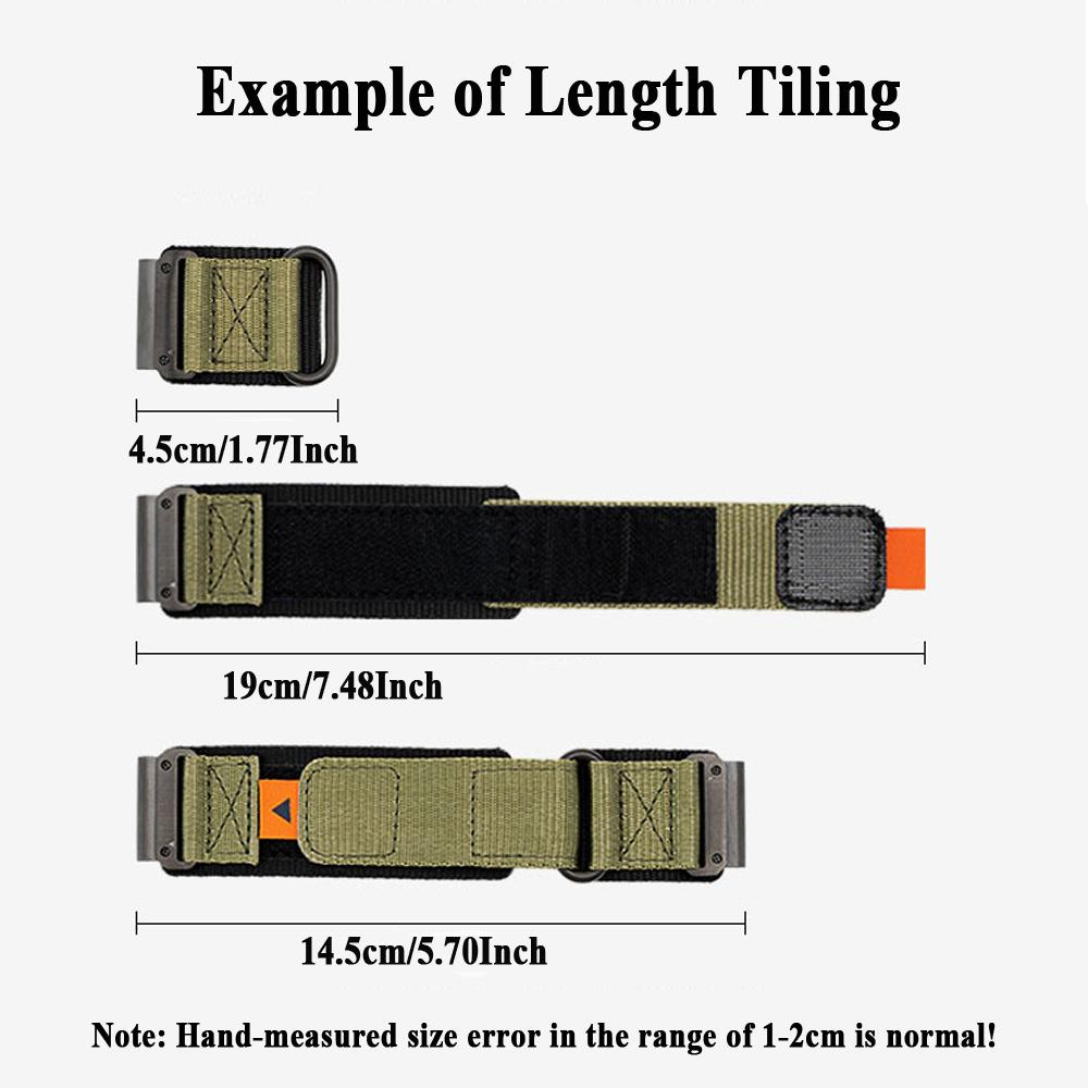 Soft Nylon Strap Watchbands Quick Release 22mm 26mm For COROS VERTIX 2 / 2S Watch Band For Garmin Fenix 8 6 6X 7 7X 5 5X