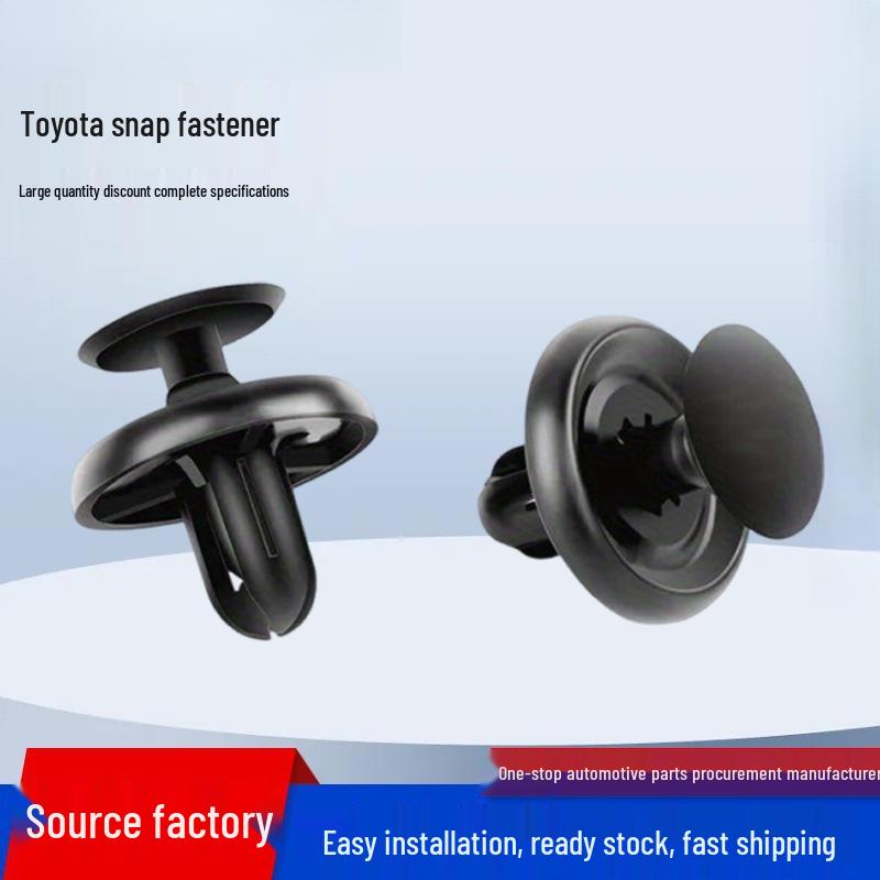7mm Hole Bumper Fender Clip for Japanese Cars - Universal Plastic Fastener 20 pieces per pack