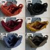 Versatile Canvas Crossbody Bags Large Capacity Lightweight Sports Hobos Bag Solid Color Korean Simplified Shoulder Bag Women