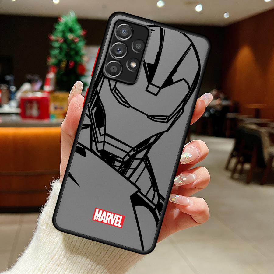 Case for Samsung Galaxy A73 A33 A34 A36 A17 A52 A52S A72 A53 A16 A15 A35 A14 A23 A54 A56 A55 Phone Cover Marvel Sipiderman