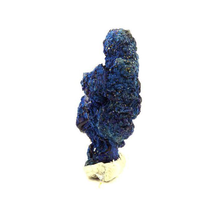 Pierres et Minéraux. Chessylite (Azurite). 21.5 ct. Chessy-les-Mines, France.