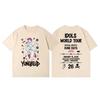 Singer Yungblud Idols World Tour 2026 Tshirt Men Women High Quality Fashion Oversized T Shirts Summer Casual Cotton Tshirts